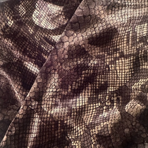 Vintage Velvet Textured Tank Top Grunge Whimsigoth Dark Sz 14 Petite - Picture 8 of 8